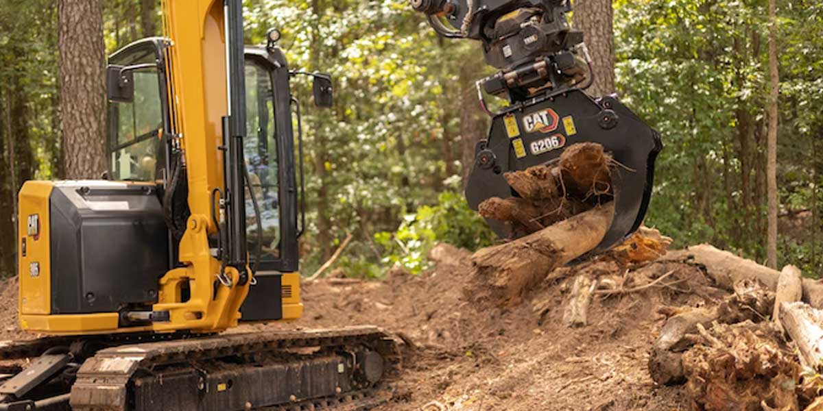 Cat reveals range of attachments for mini excavators and backhoes