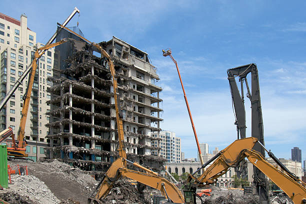 Pune municipal corporation razes illegal constructions in Yewalewadi