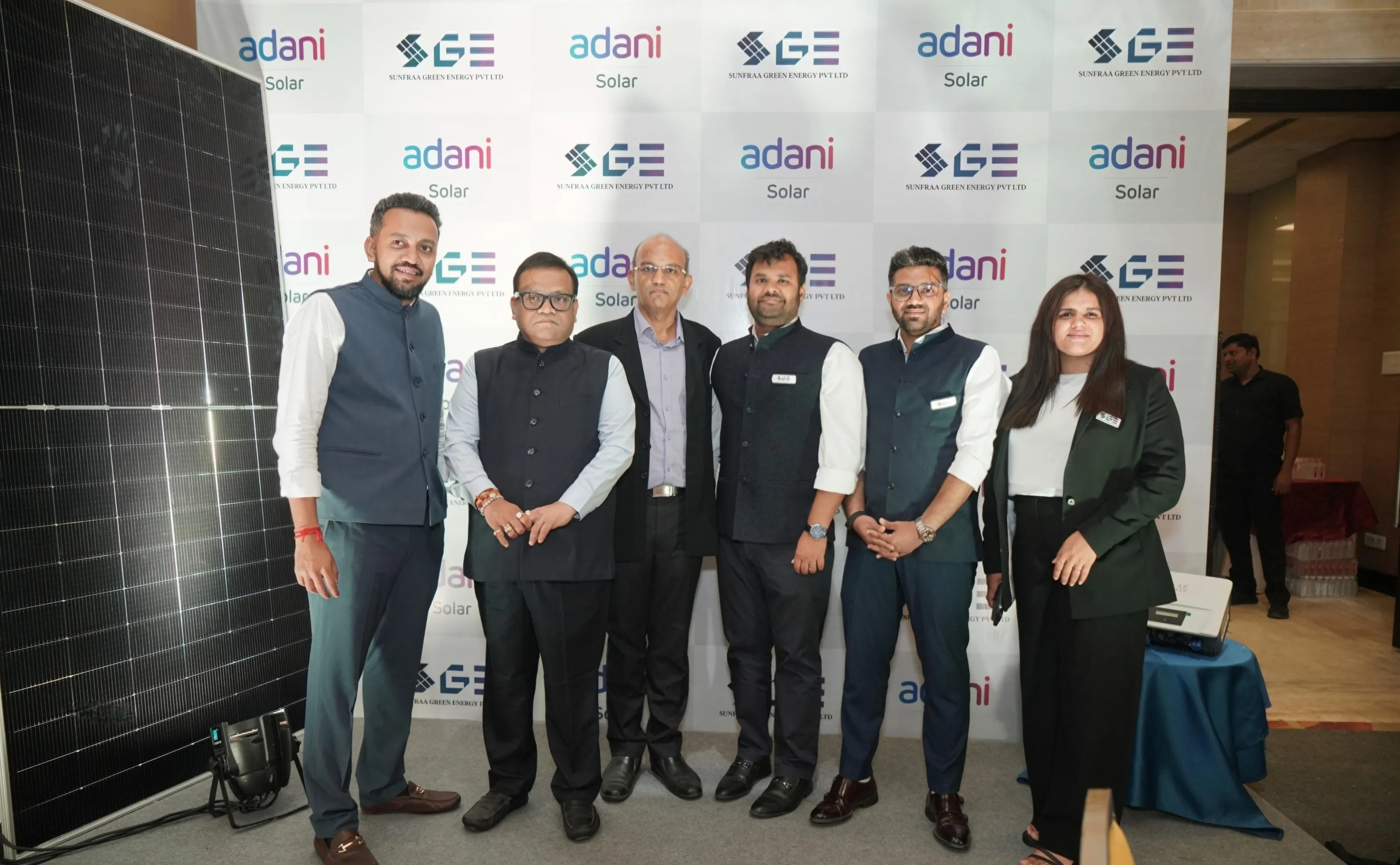 Sunfraa Partners with Adani Solar for Varanasi Market
