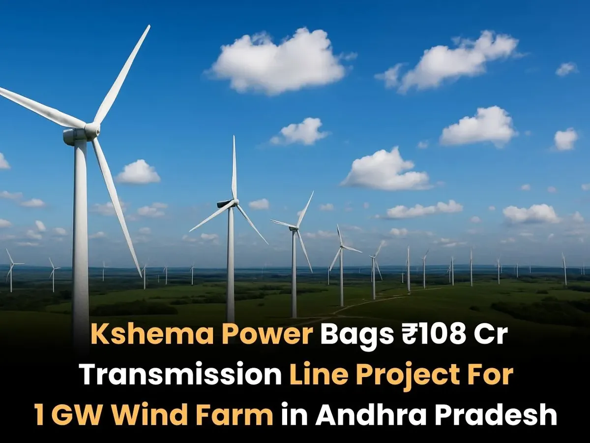 Kshema Power Wins Rs 1.08 Billion Wind Line Project
