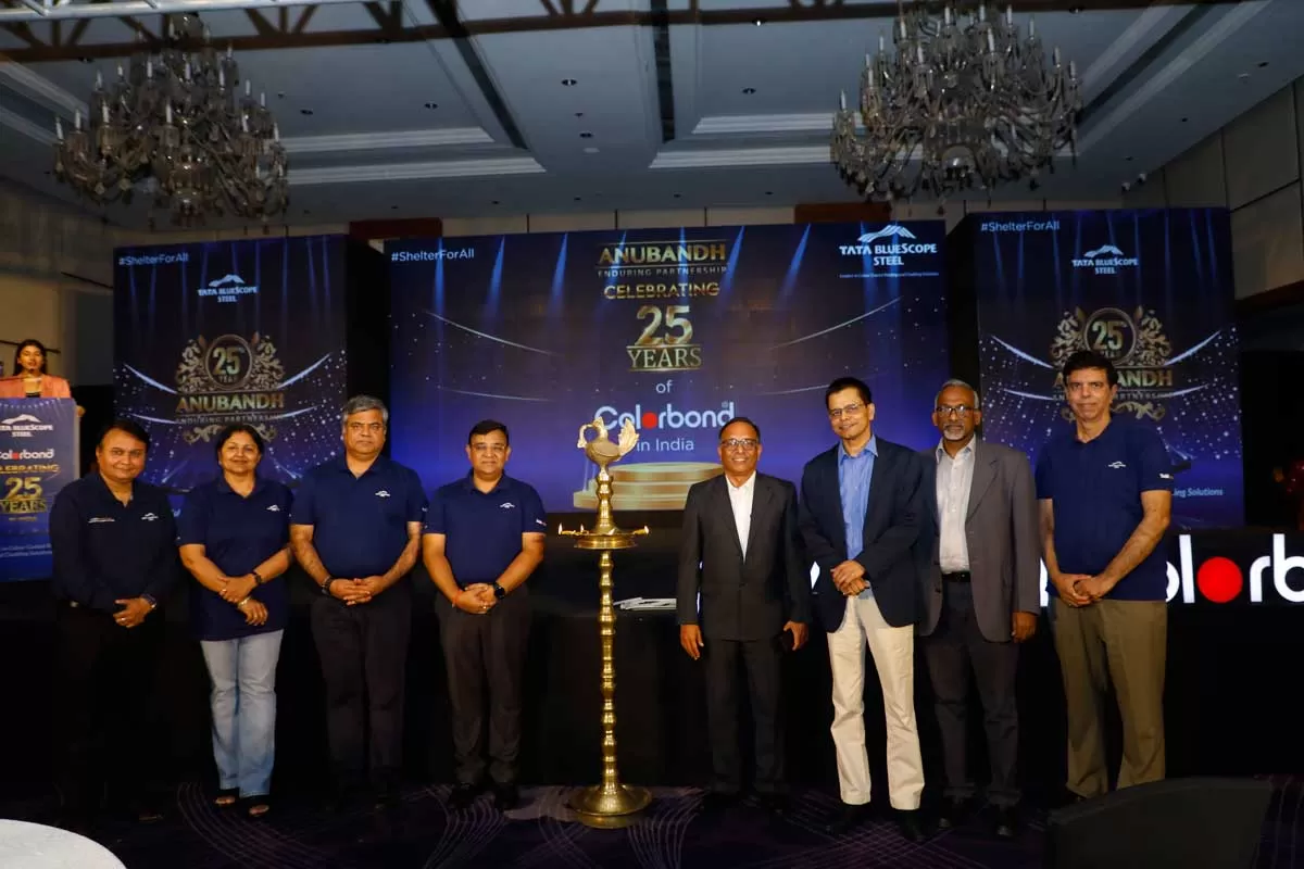 Tata BlueScope Steel celebrates 25 years of COLORBOND®