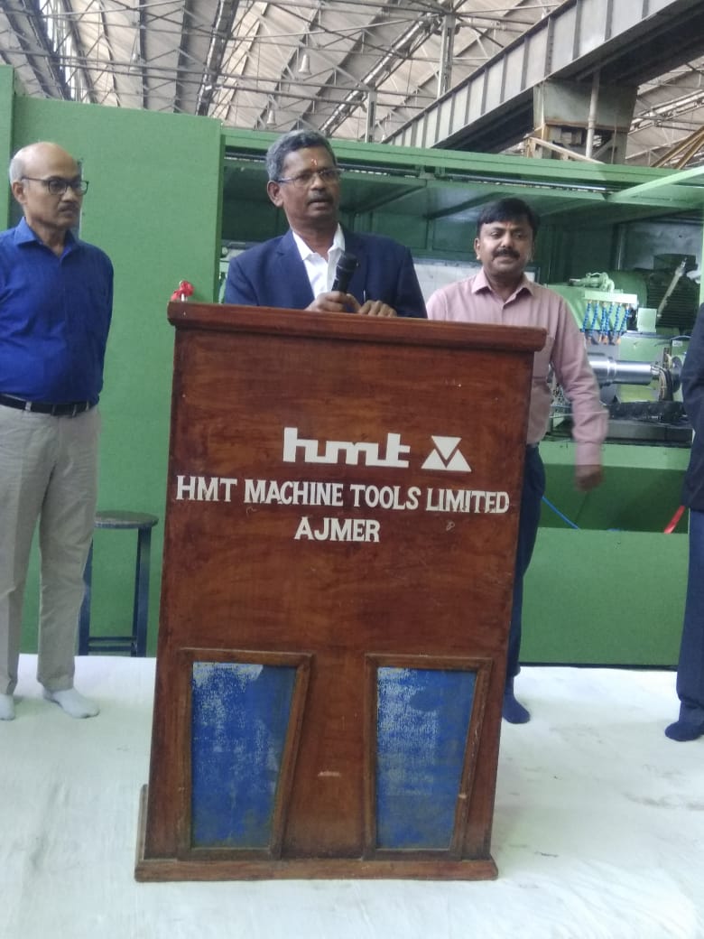 HMT Machine Tools Ajmer develops grinding machine for railway axles