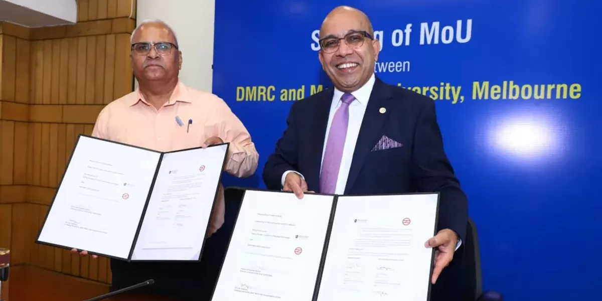 DMRC, Monash University Sign MoU for Metro Research