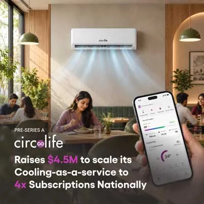 Circolife Raises $4.5 Million to Scale Cooling-as-a-Service