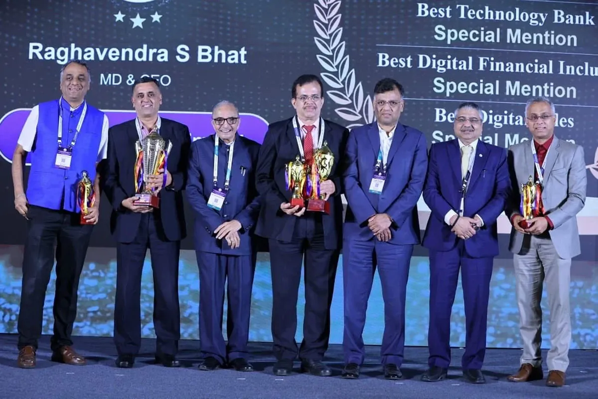 Karnataka Bank Wins Fintech Award At IBA Tech Honours