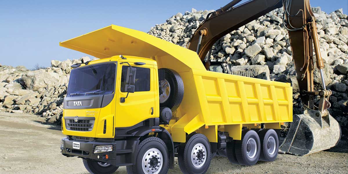 Tata Motors’ ‘Construck’ Range of Mining Tippers