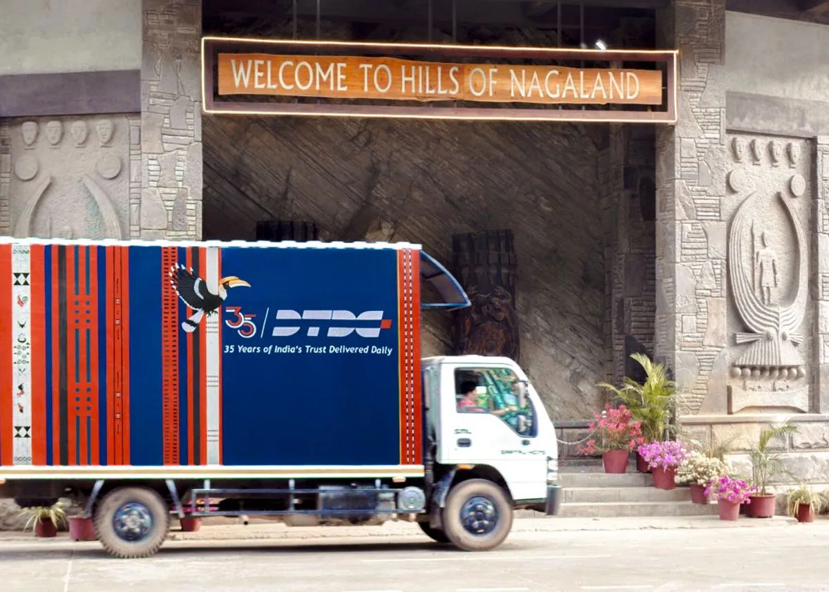 DTDC Launches Nagaland Fleet at Hornbill Festival