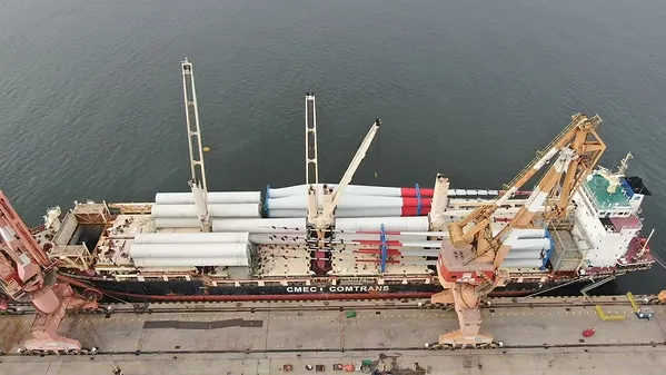 SANY Ships Equipment for First Wind Power Project in Chile