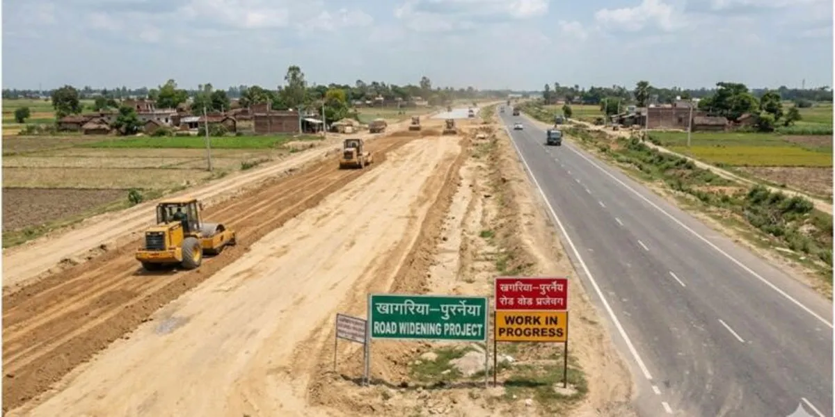 Centre Clears Four-Laning Of Khagaria–Purnea Road