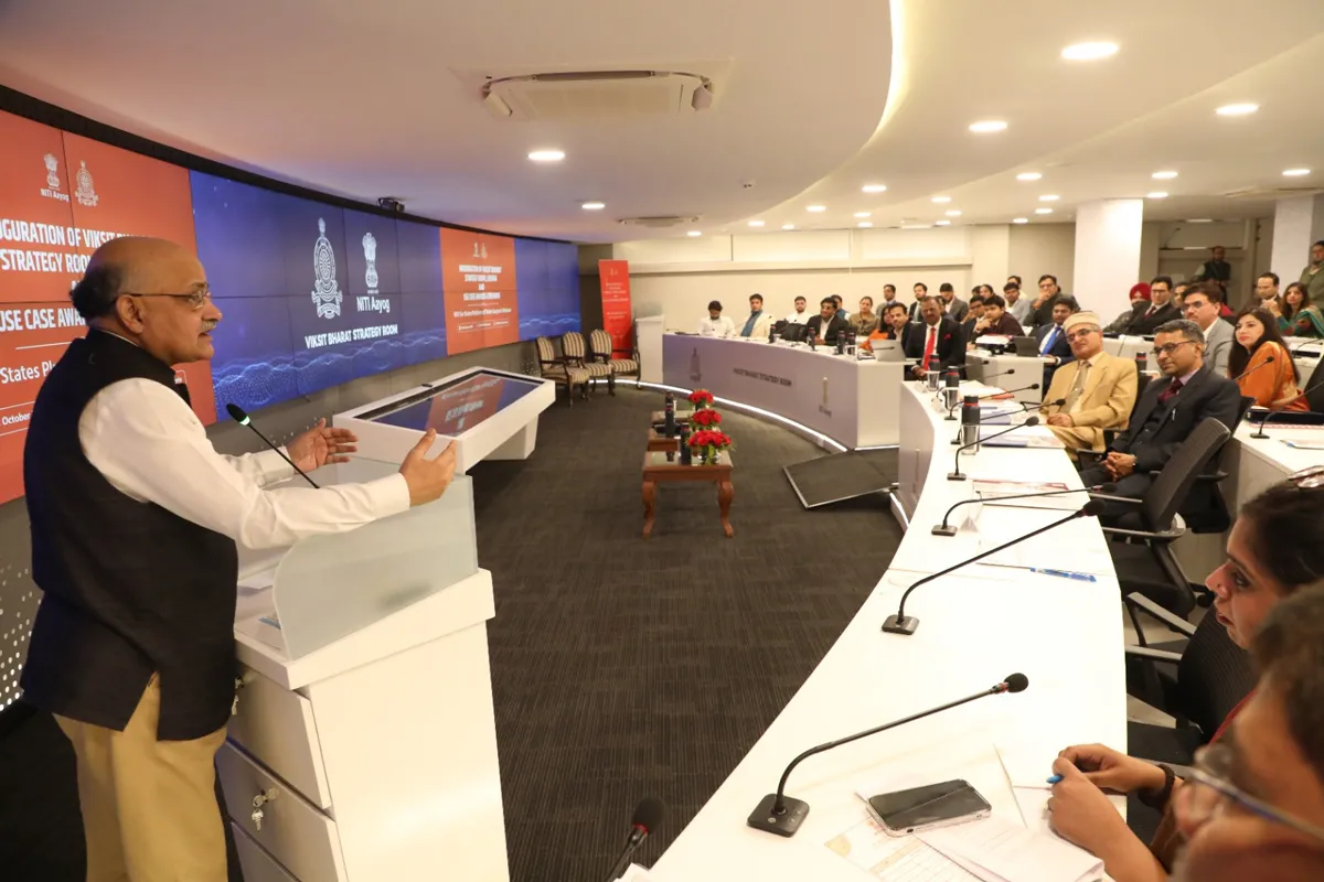 LBSNAA, NITI Aayog Launch Viksit Bharat Strategy Room