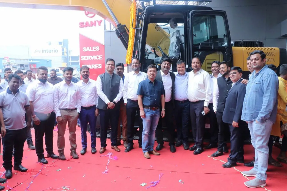SANY India Opens New 3S Dealership in Indore