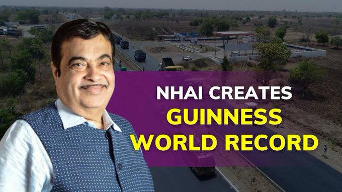 NHAI sets world record for completing 75 km stretch in 105 hrs