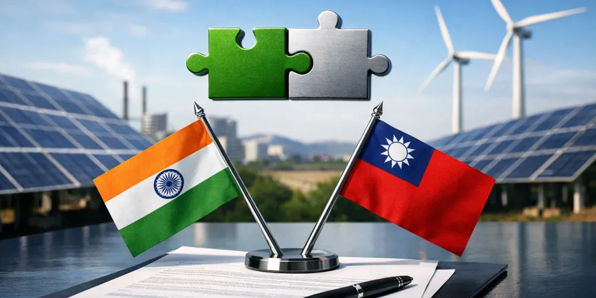 PVV Infra Ties Up With Taiwan Co For Integrated Green Energy Project