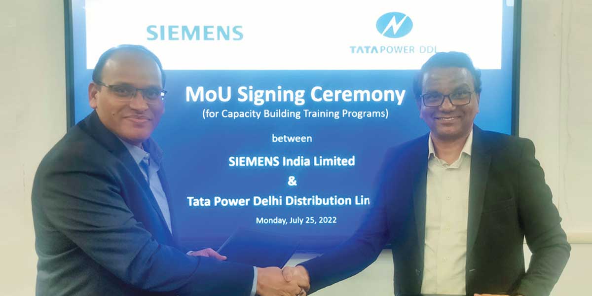 Tata Power Delhi Distribution and Siemens ink partnership for capacity-building training
