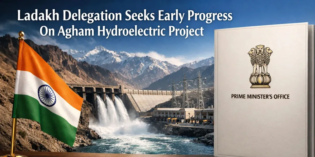 Ladakh Delegation Seeks Early Progress On Agham Hydroelectric Project