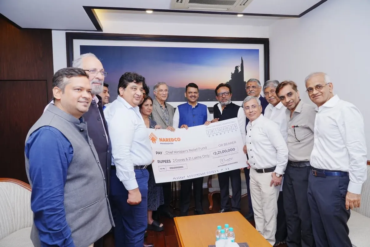 NAREDCO Maharashtra Donates Rs 31.2 million to CM’s Relief Fund