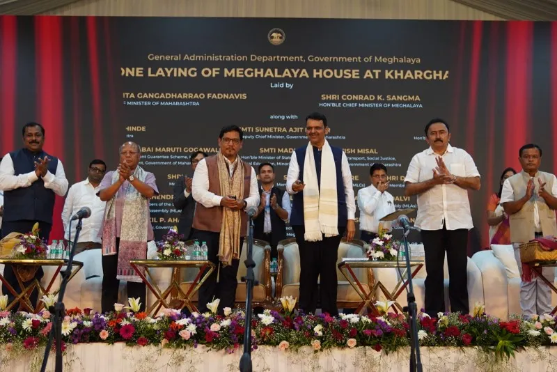 Foundation stone laid for new Meghalaya House in Navi Mumbai
