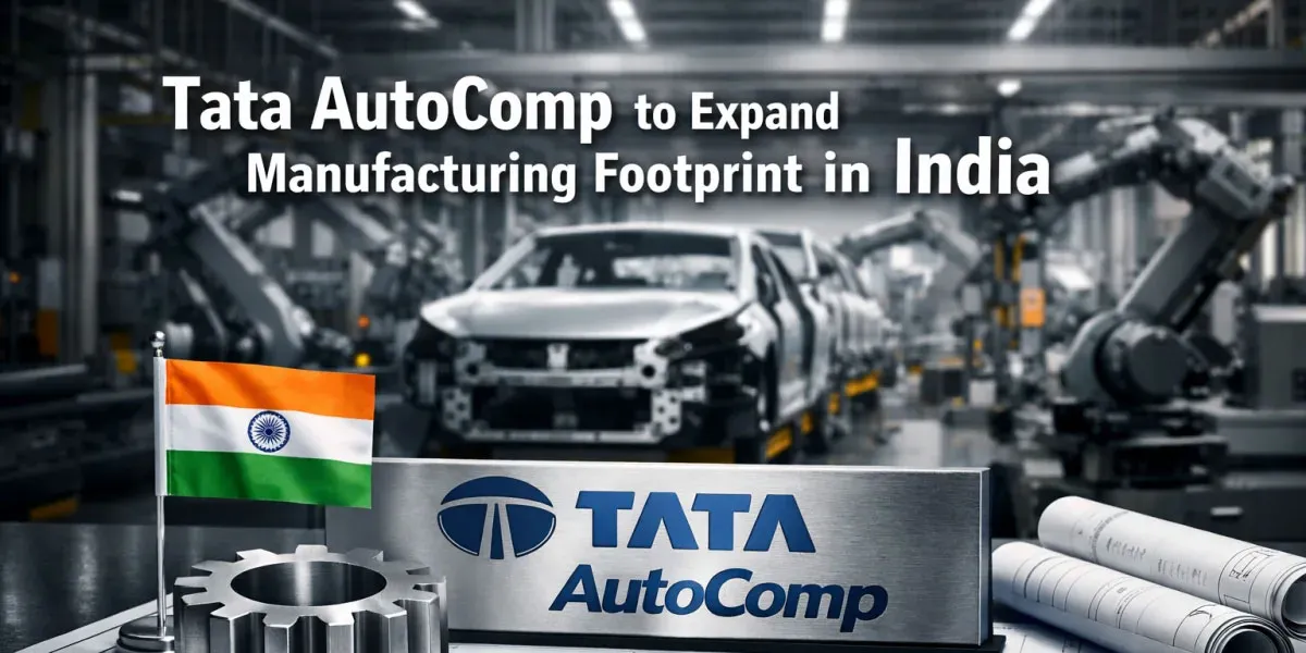 Tata AutoComp To Expand Manufacturing Footprint In India