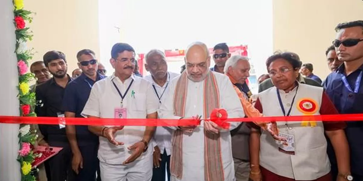 Amit Shah Inaugurates Nursing College in Mehsana
