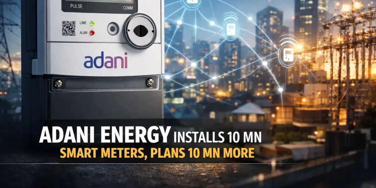 Adani Energy Solutions Installs 10 mn Smart Meters, Plans 10 mn More