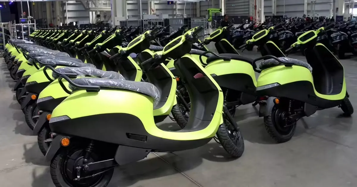 Ola Electric Cuts Delivery Times Ahead of Festive Season