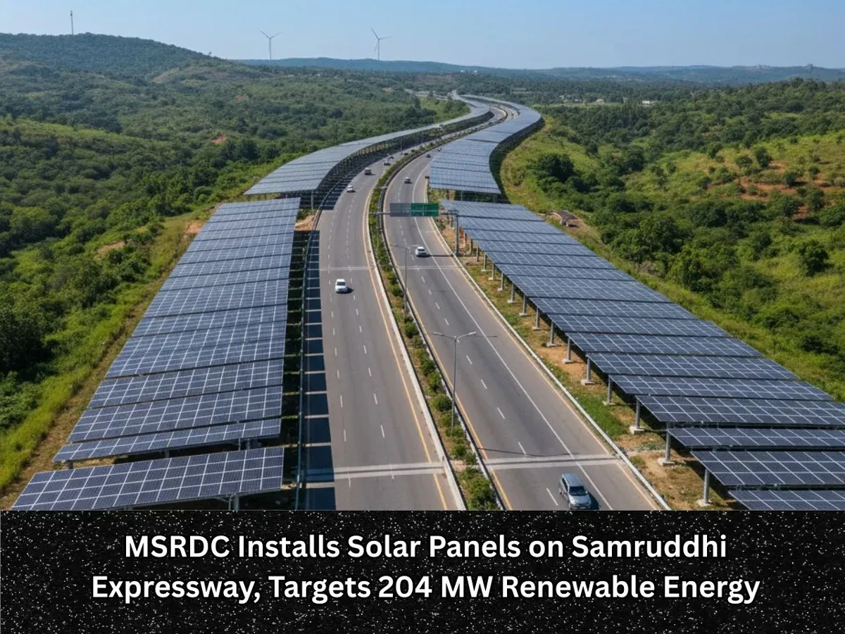 Samruddhi Expressway Begins Solar Power Rollout