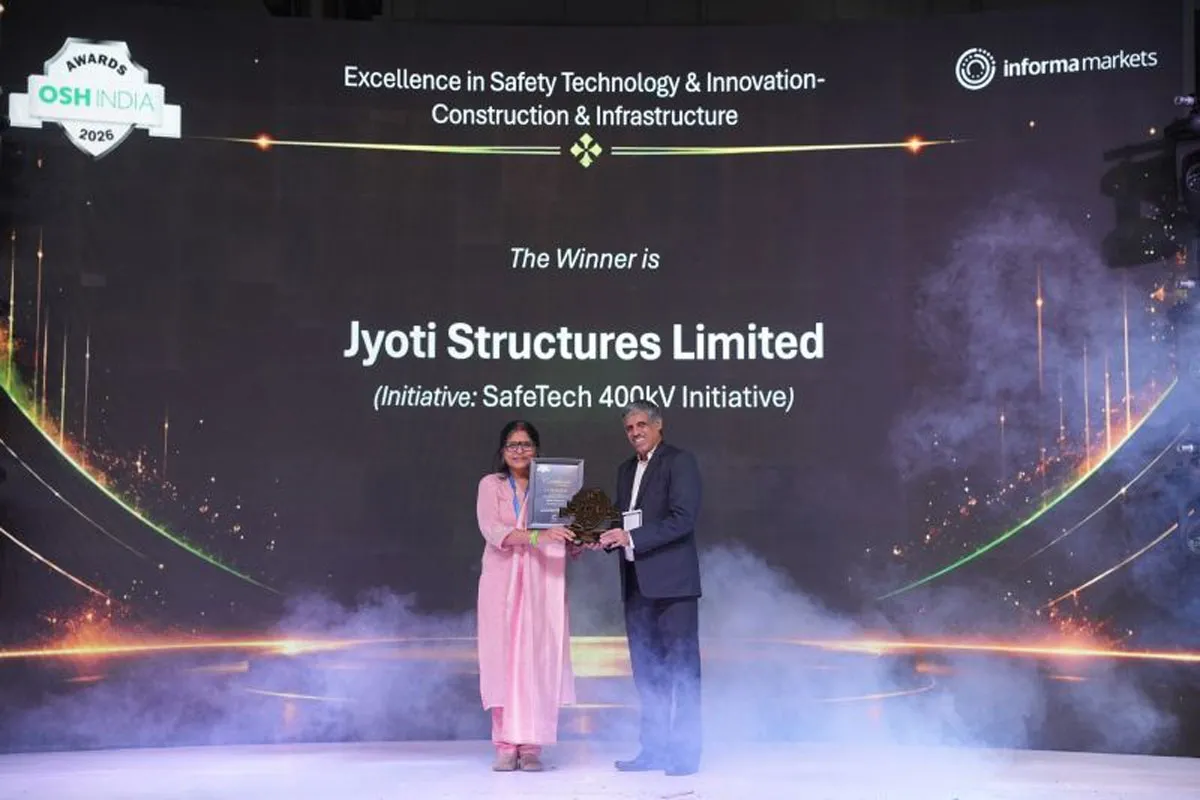 Jyoti Structures Wins OSH India Award 2026 for Safety Innovation