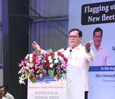 India Flags Off First EV Truck Fleet at Nhava Sheva Port