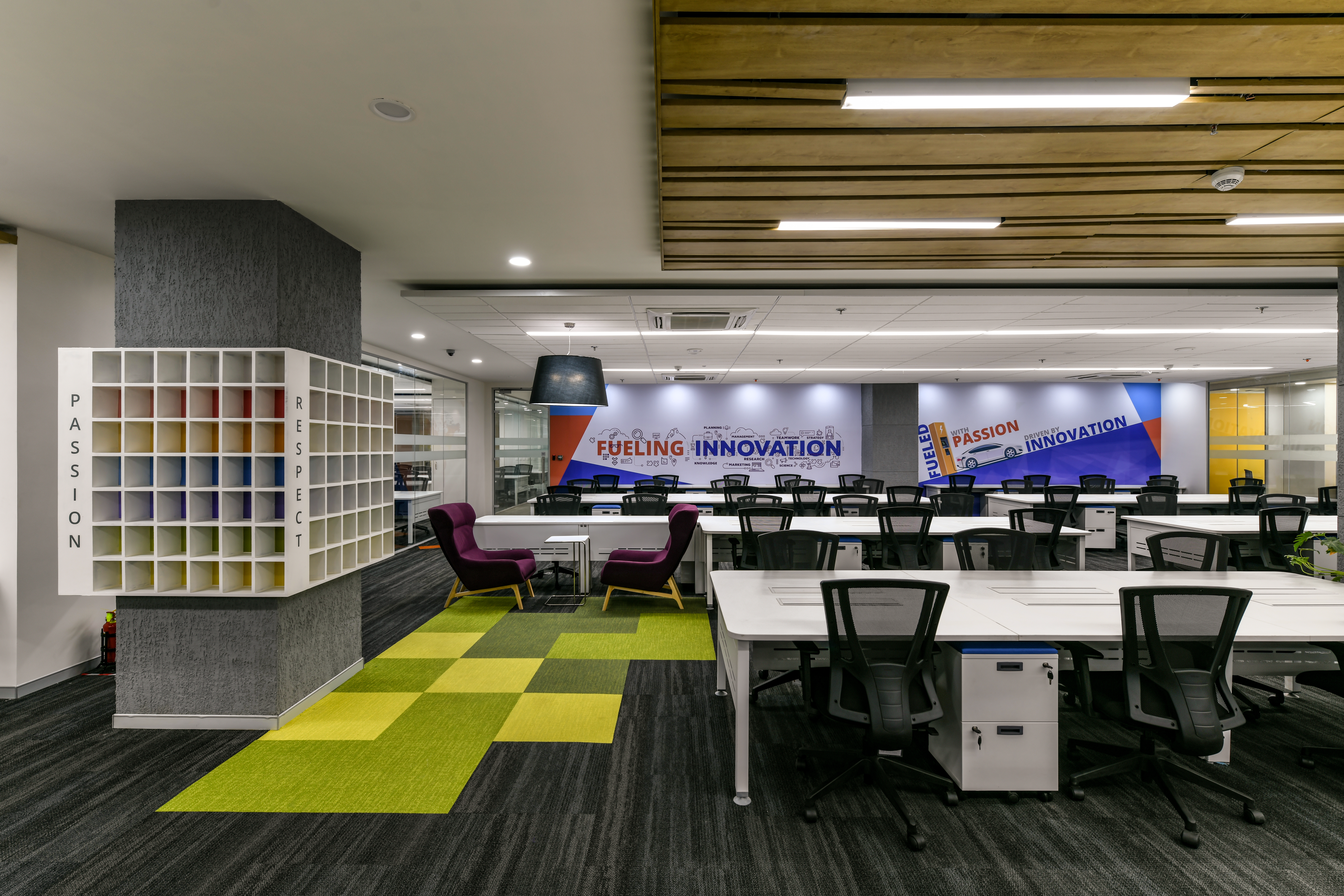 Zyeta delivers structural excellence, health-centricity and vibrancy at Virtusa's new Pune office.