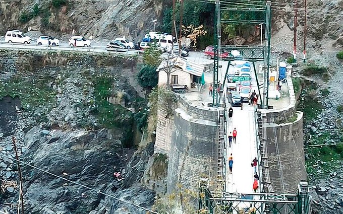 Ramban authority asks NHAI for safety certificate of Chenab bridge