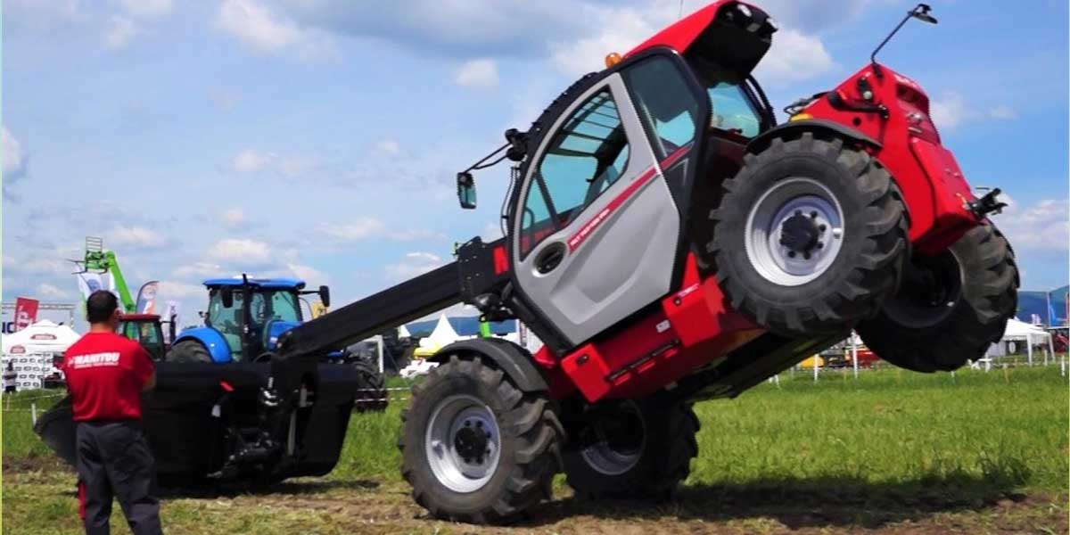 Manitou unveils its first hydrogen-fuelled telehandler