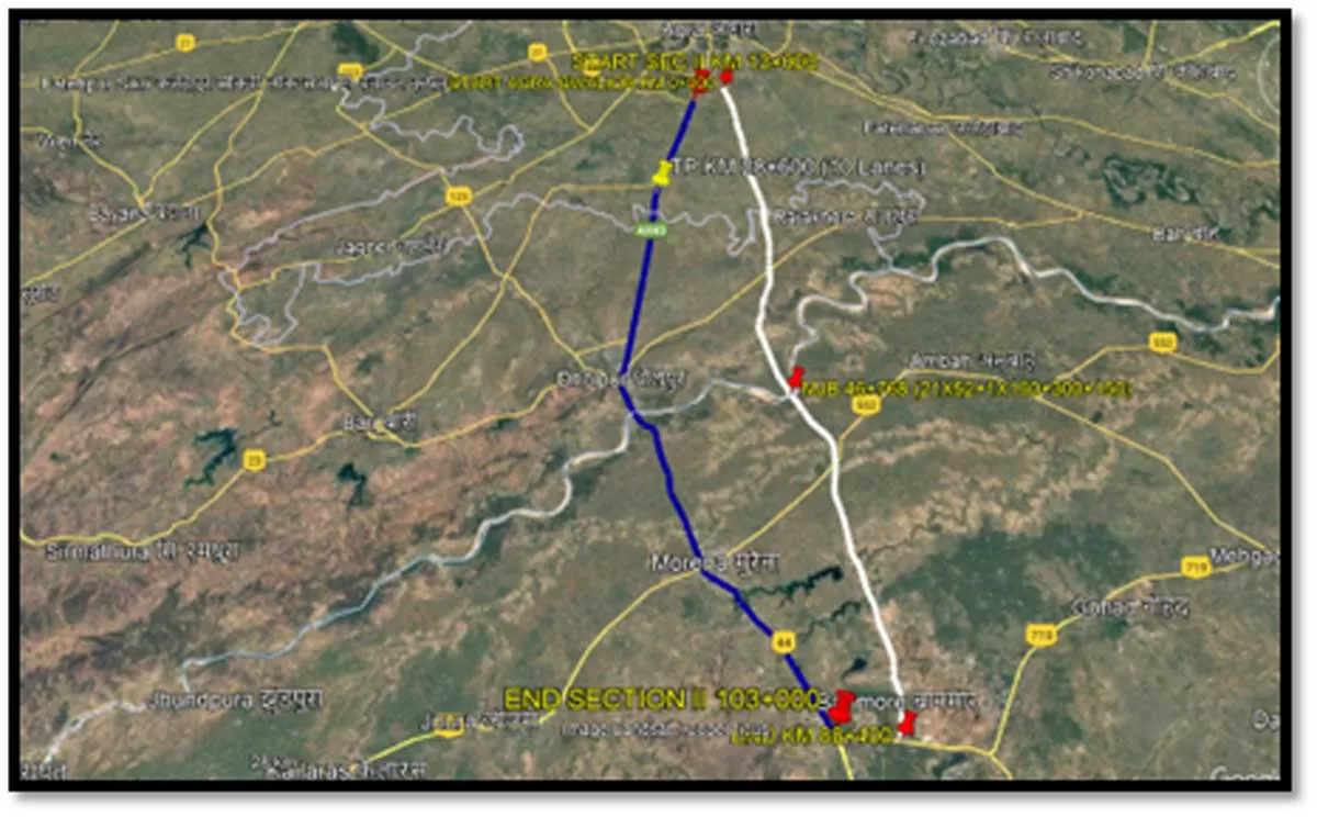 NHAI Makes 6 Lane Access Controlled Agra-Gwalior Greenfield Expressway