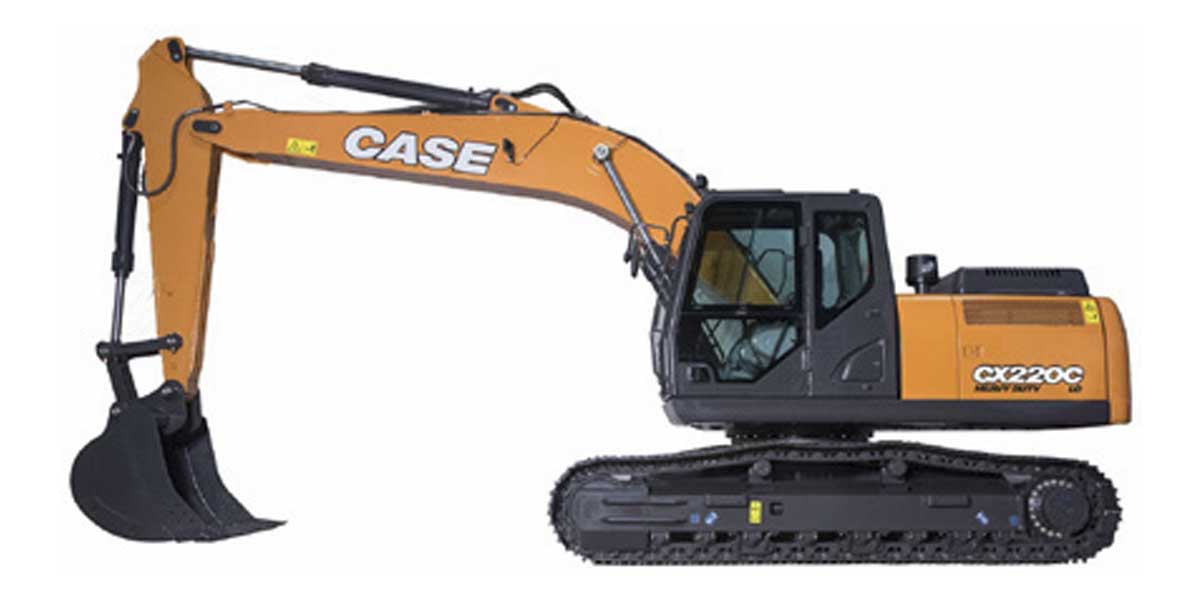 Case launches CX220C crawler excavator in India