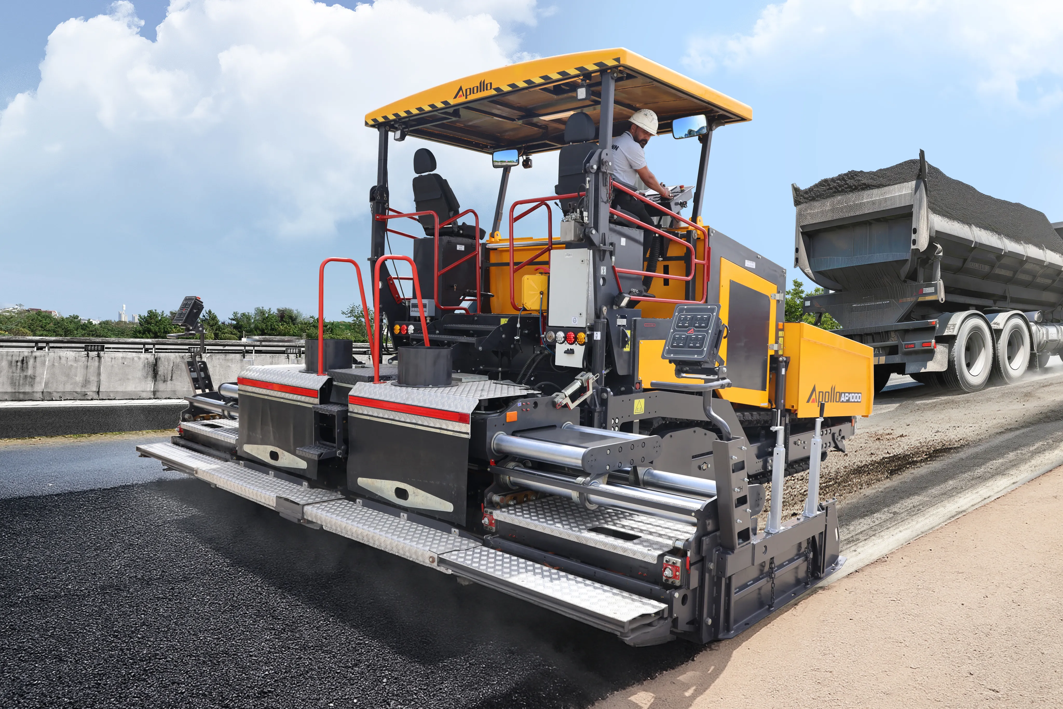 Ammann India Launches CEV V-Certified Apollo AP1000 Tracked Paver