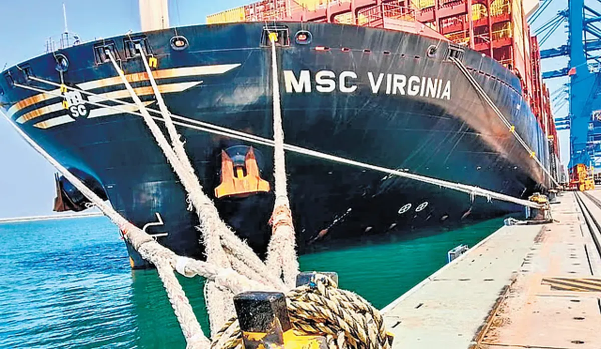 Vizhinjam Port Handles Second-Deepest Vessel in India’s History
