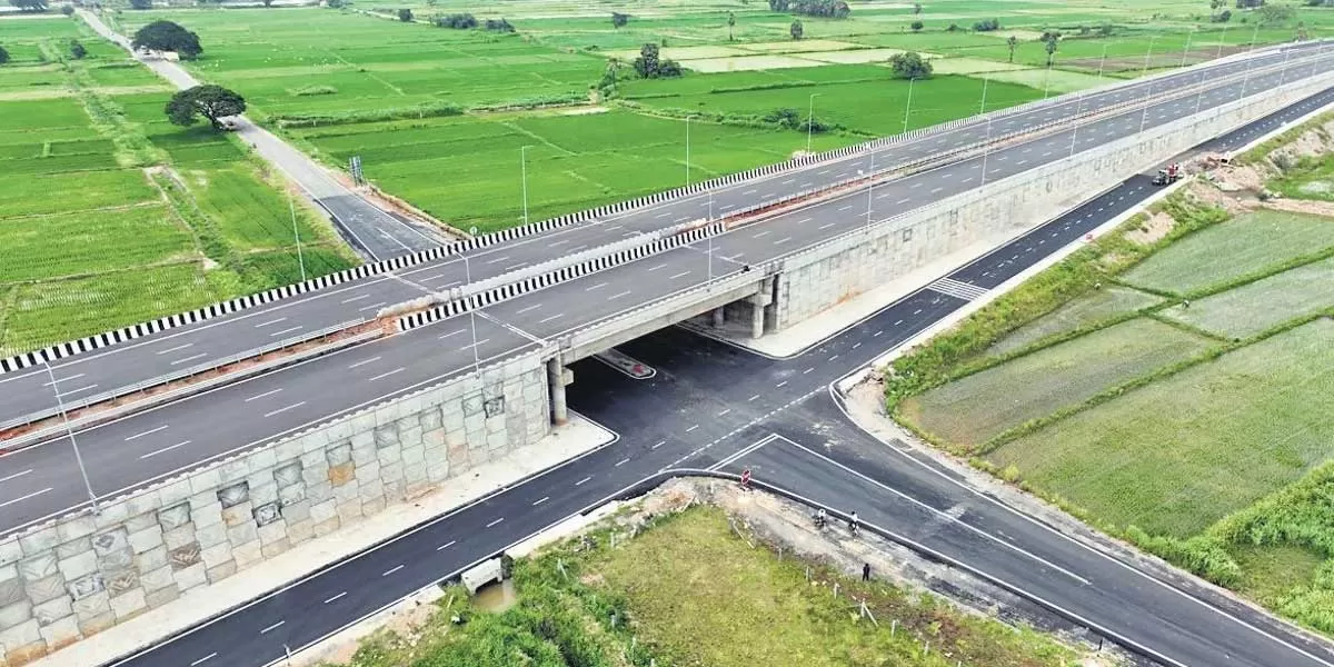 Vijayawada Western Bypass Project Nears Completion Vijayawada Western Bypass Project Nears Completion