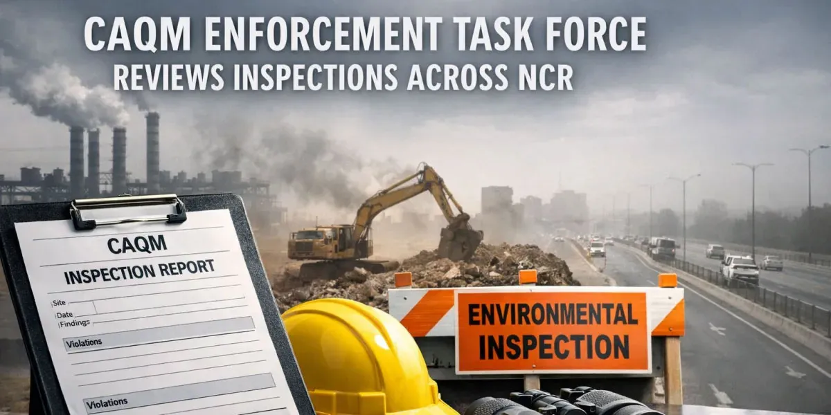 CAQM Enforcement Task Force Reviews Inspections Across NCR