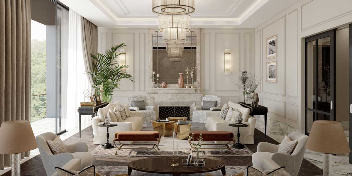 Elegant living spaces by Aparna Kaushik