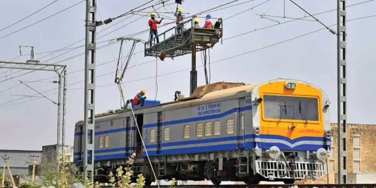  Railways 100 percent  electrification drive: To become world's largest green network