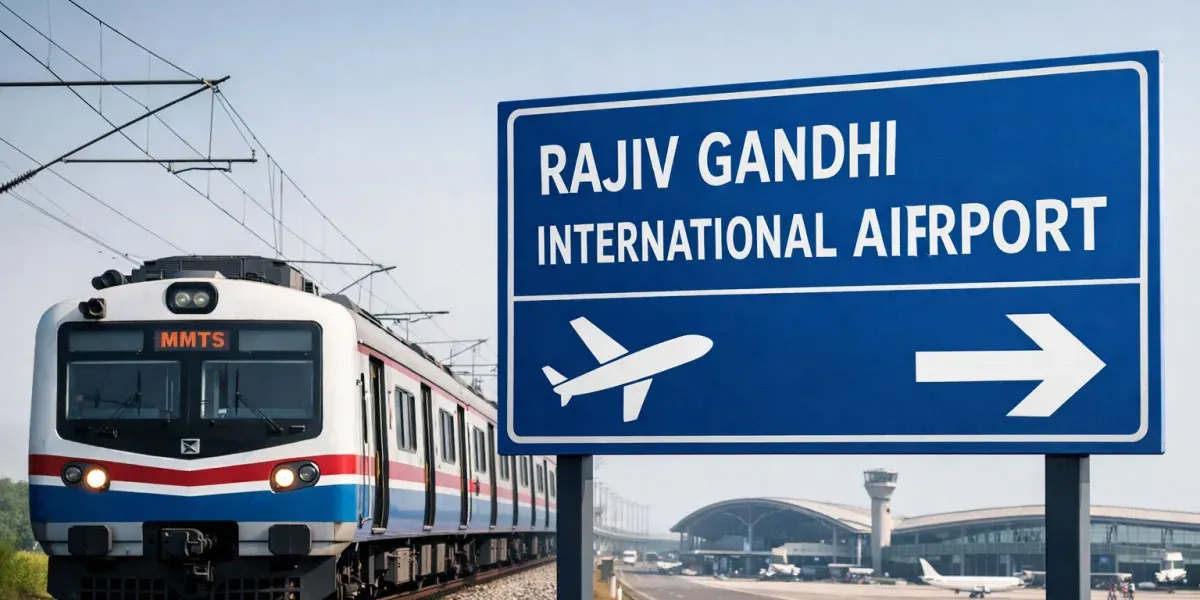 Hyderabad Commuters Urge Suburban Rail Link To Airport