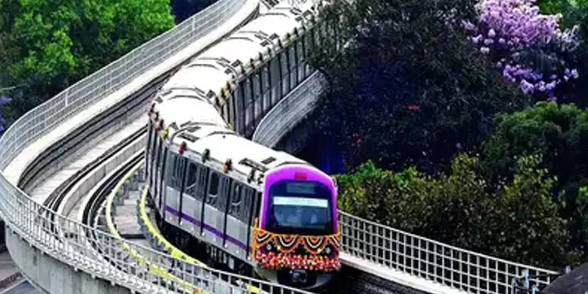 BMRCL Begins Electrification Tests on Pink Line Stretch