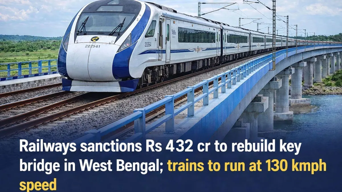 Indian Railways Clears Rs 4.32bn Bridge Rebuild In Bengal