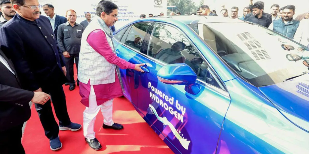 India Launches Pilot to Test Toyota Mirai Hydrogen Car