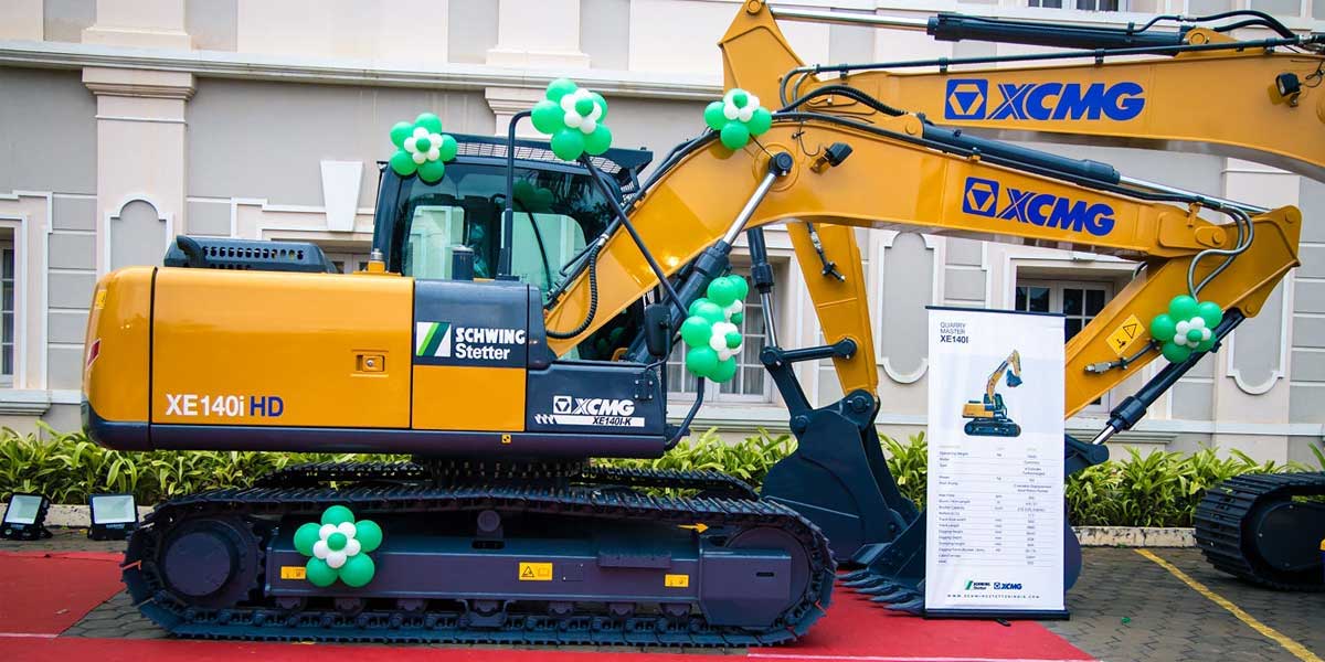 Schwing Stetter brings hydraulic excavator and wheel loader range