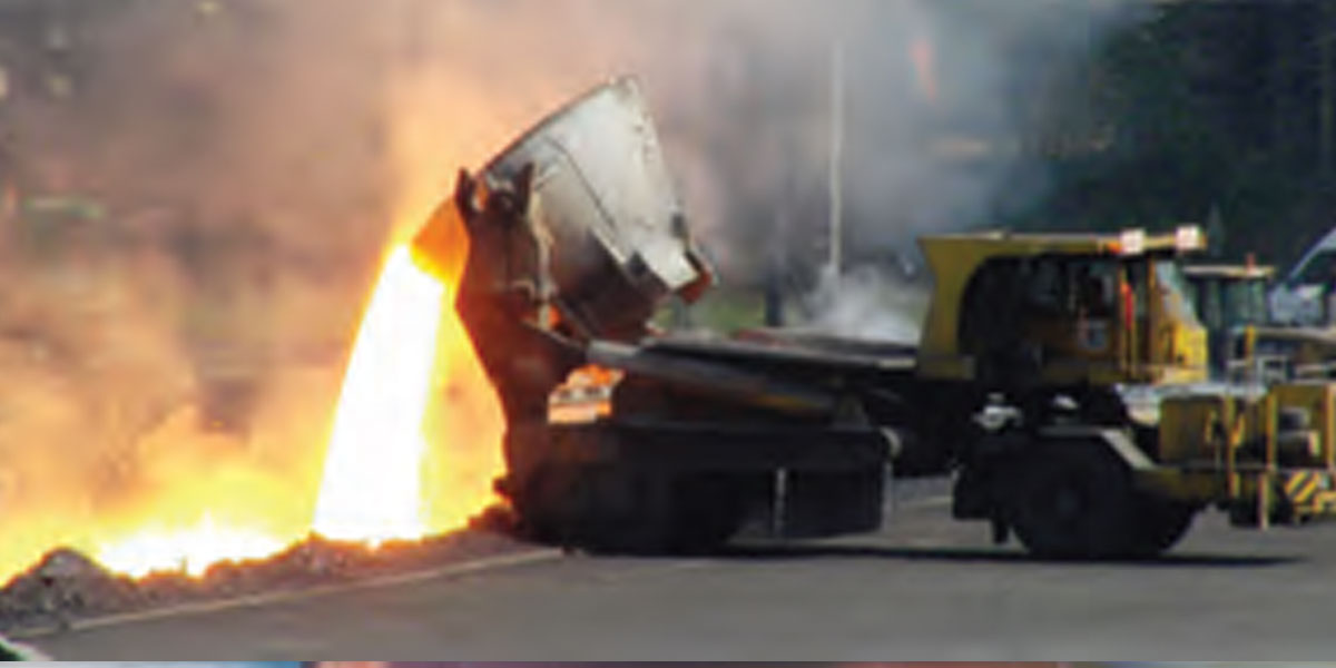 First Steel Slag road Inaugurated