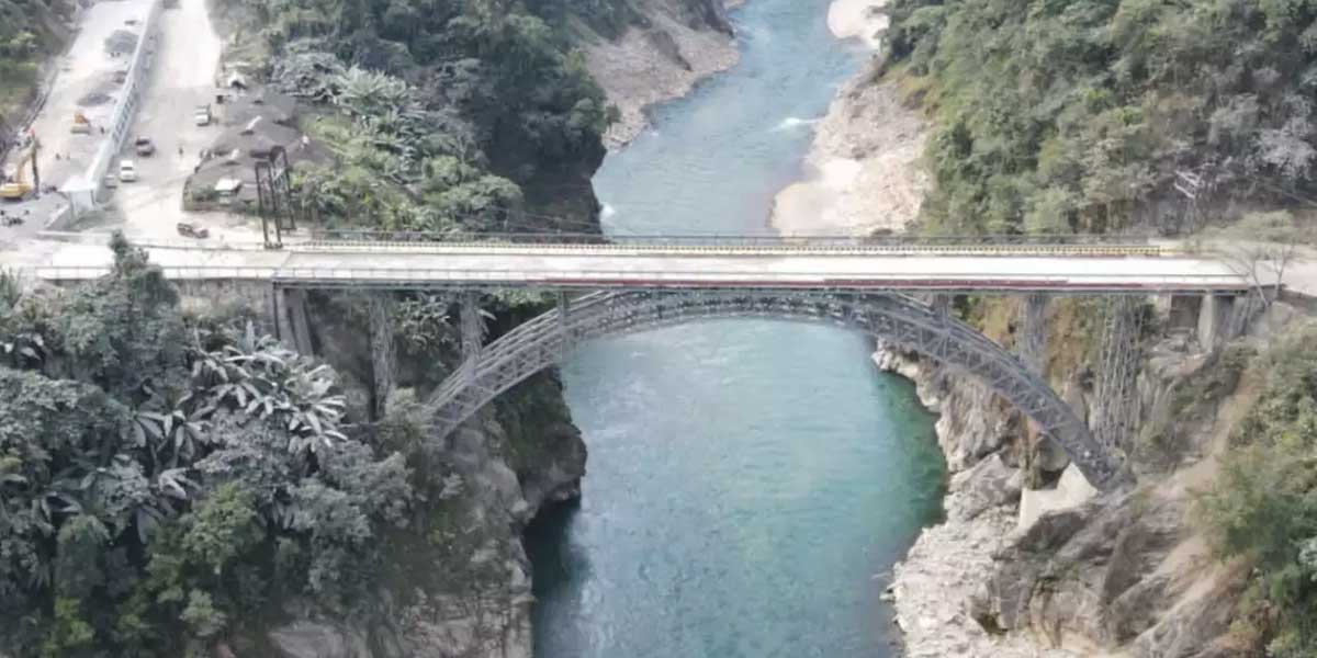 Rajnath Singh inaugurates crucial bridge to LAC in Arunachal