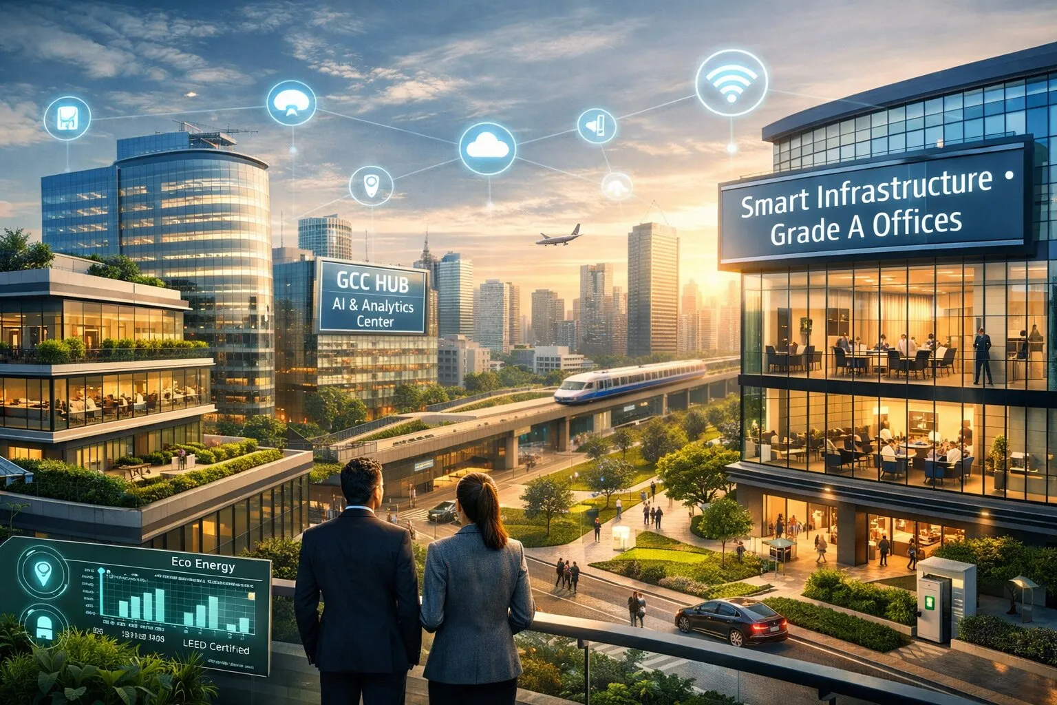 Smart infrastructure drives Grade A office demand