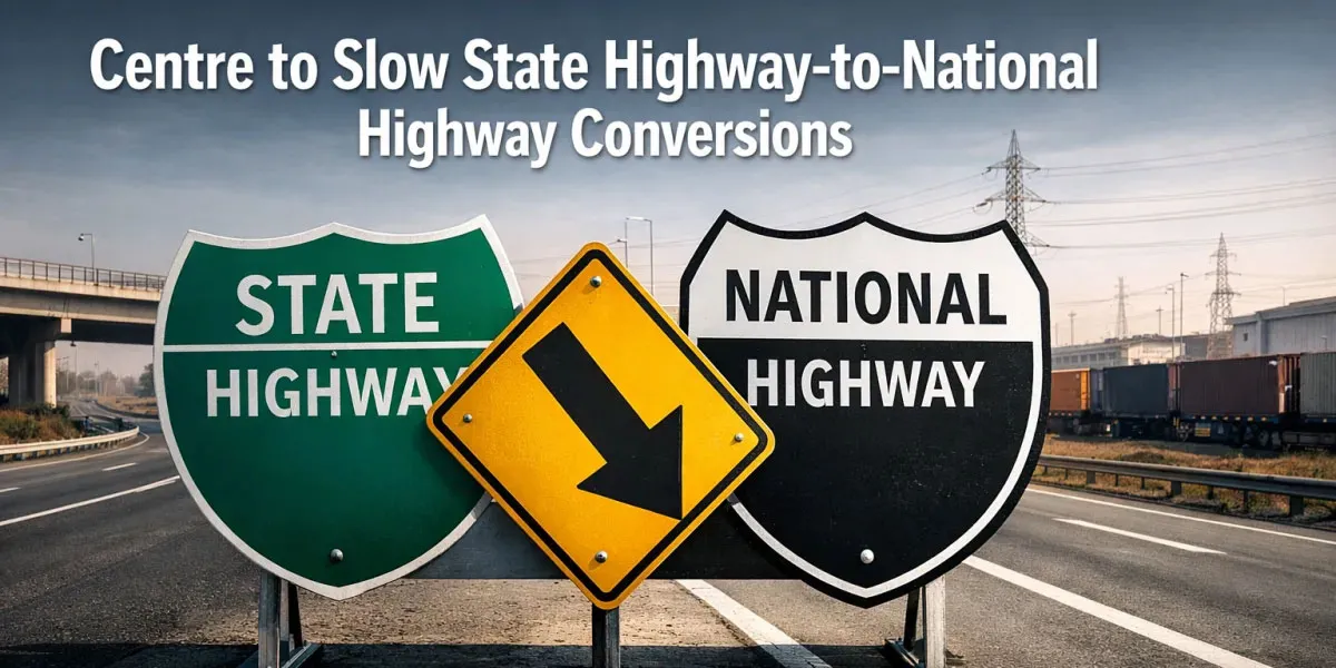 Centre to Slow State Highway-to-National Highway Conversions