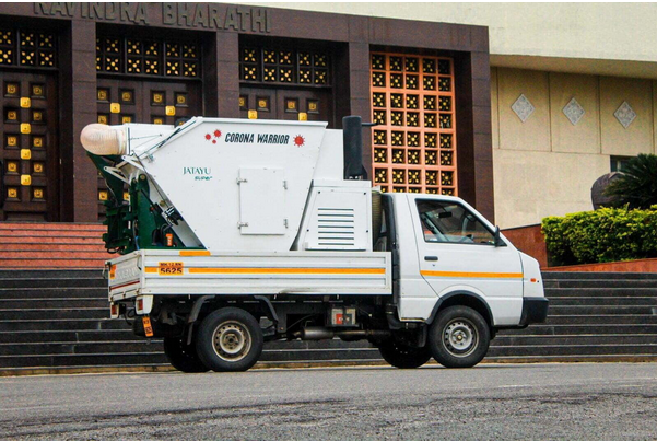 Jatayu: Pune startup develops machine for contactless waste picking