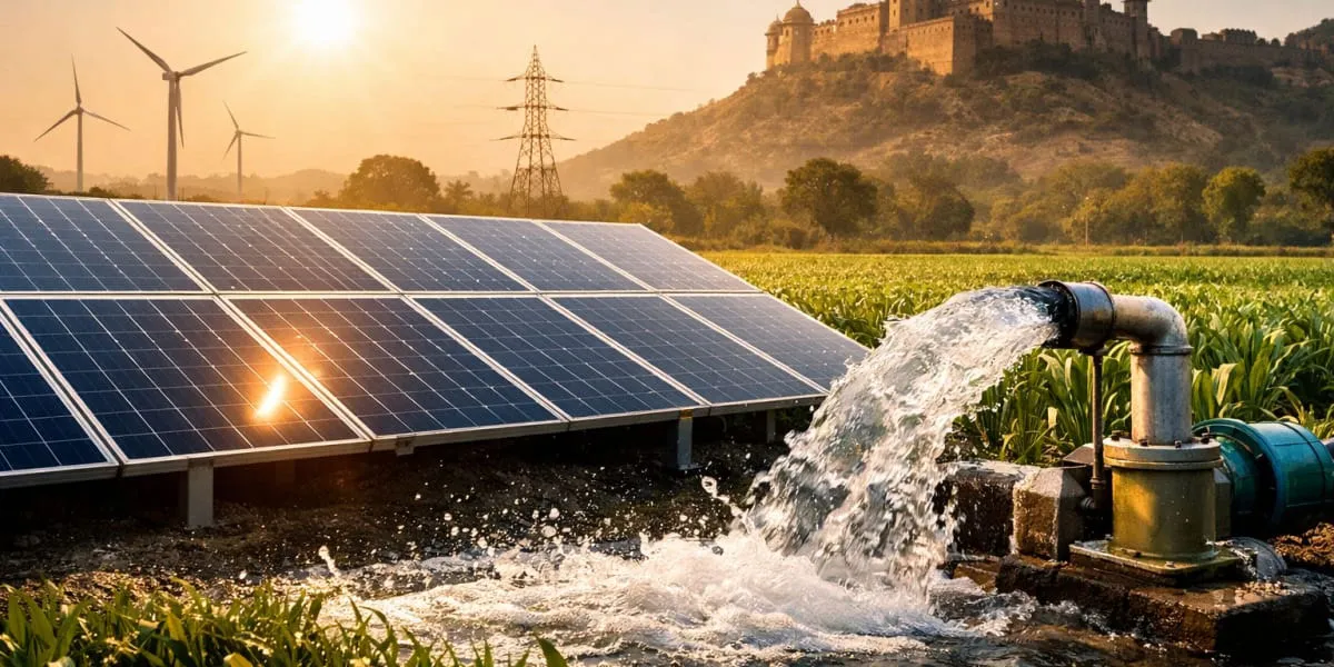 Rajasthan Reaches 3,000 MW Under PM-KUSUM Scheme